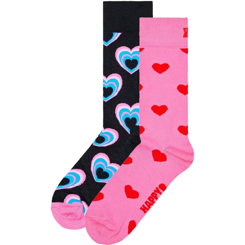 Happy Socks Ponožky námořnická modř / světlemodrá / světle růžová / 103889326