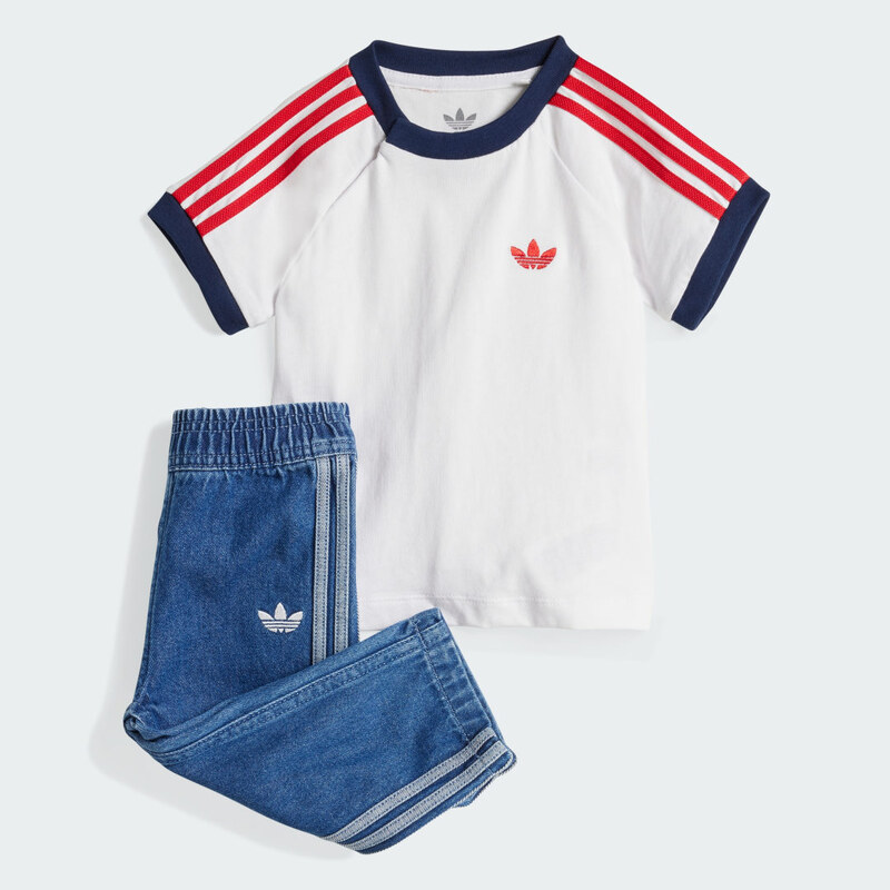 Adidas Souprava Denim Tee Kids