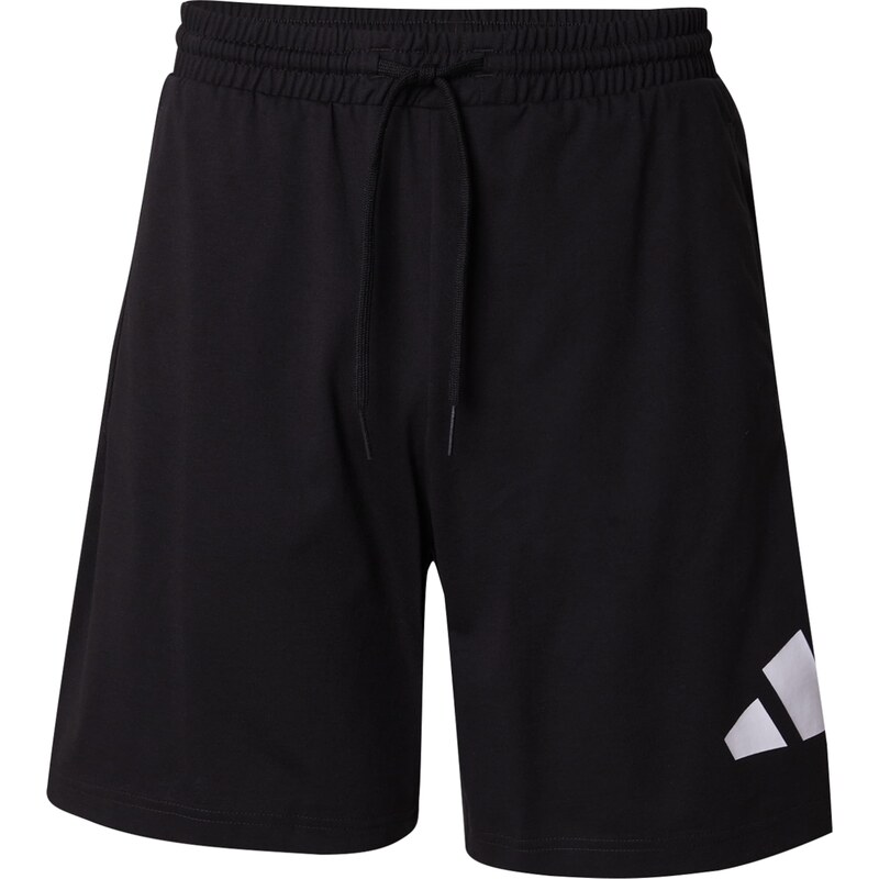 ADIDAS SPORTSWEAR Sportovní kalhoty černá / bílá