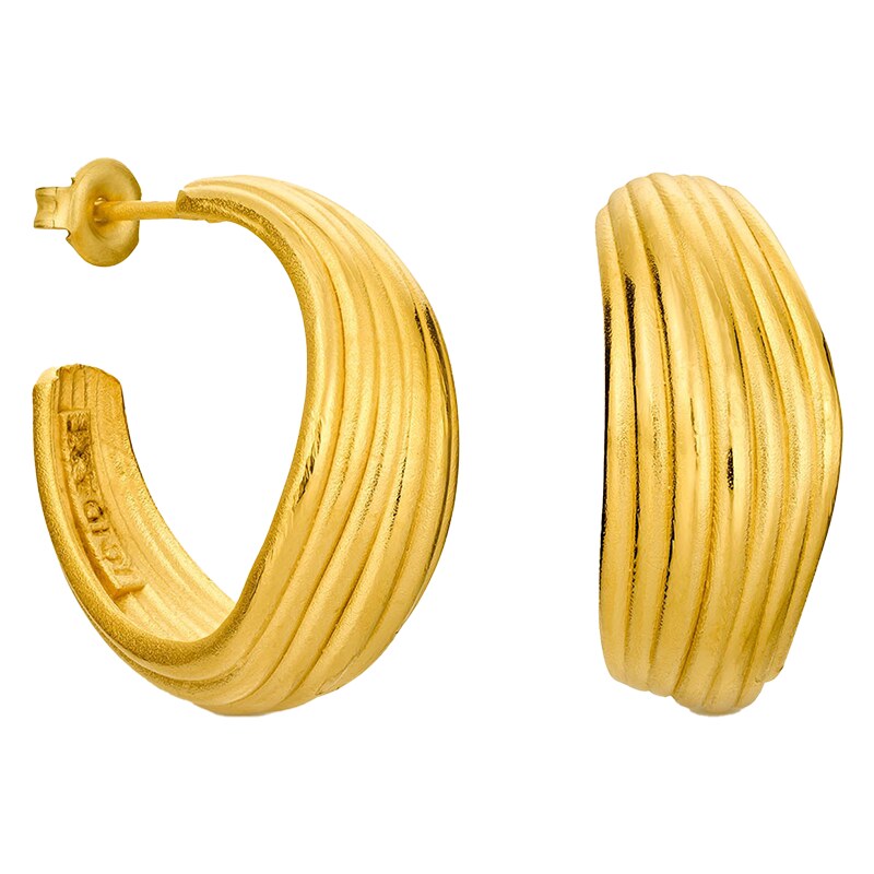 Joidart Náušnice Onaria Hoops (B/GP)