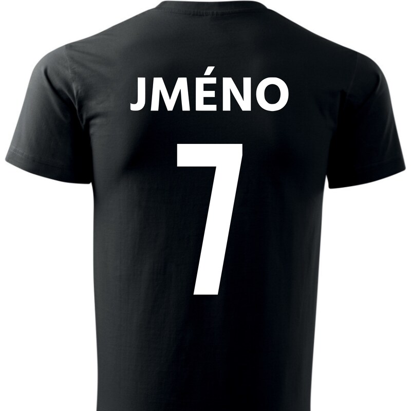 Fenomeno Pánské tričko Jméno + Číslo