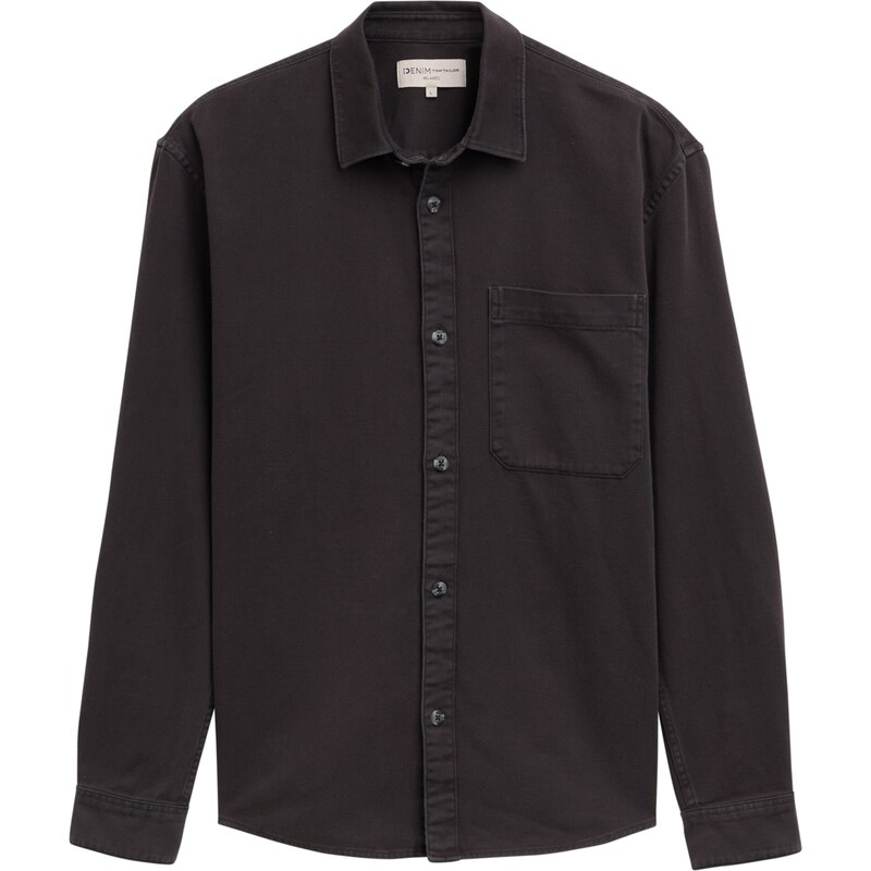 TOM TAILOR DENIM Košile antracitová