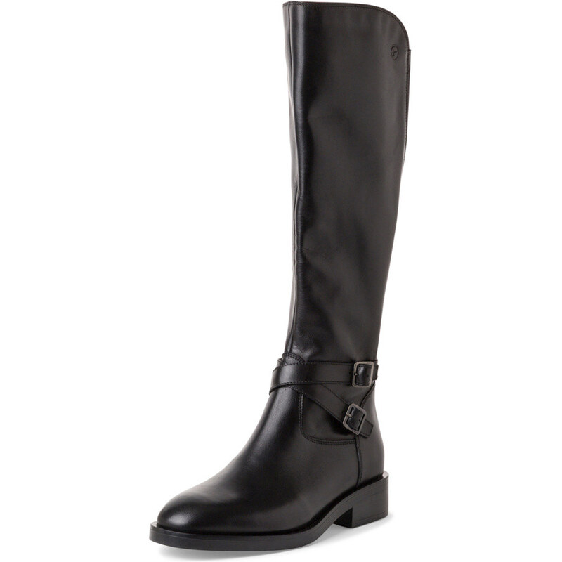 RIEKER Dámské kozačky TAMARIS 25504-43-001 černá