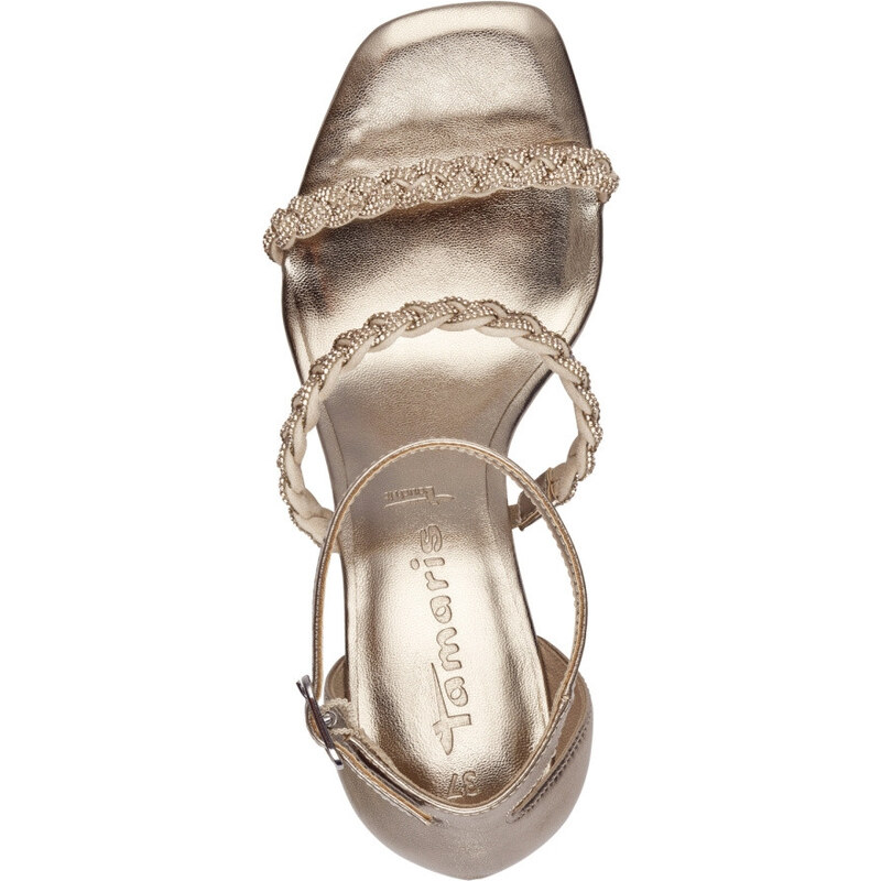 Dámské sandály TAMARIS 28035-42-933 zlatá S4