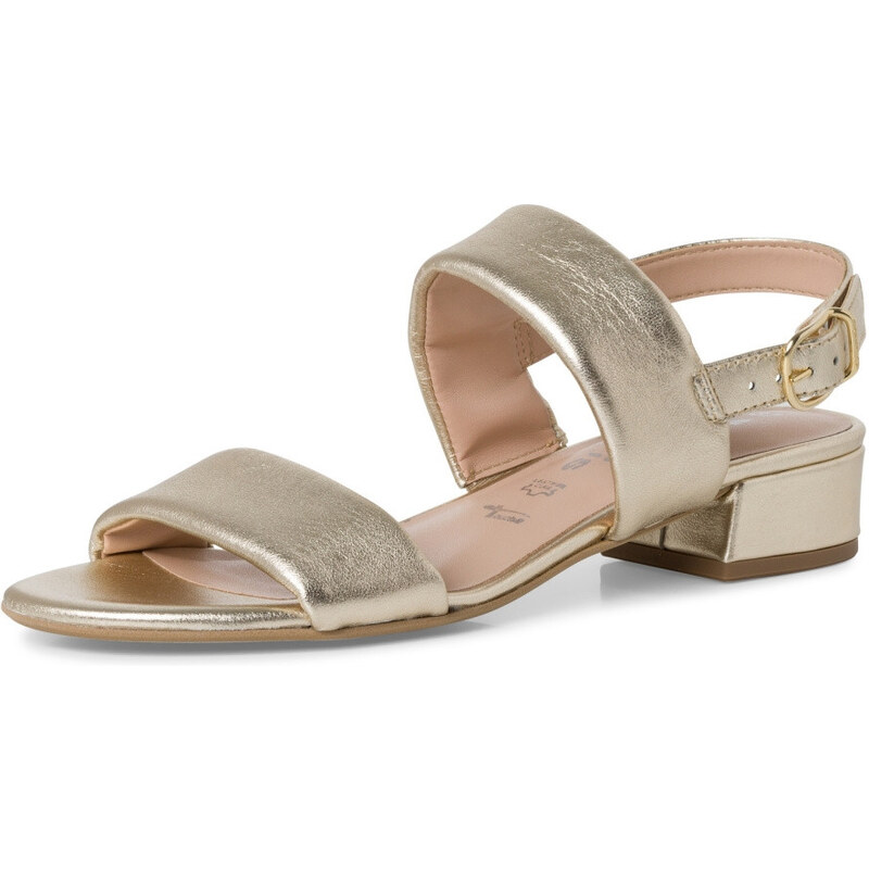 Dámské sandály TAMARIS 28147-42-965 zlatá S4