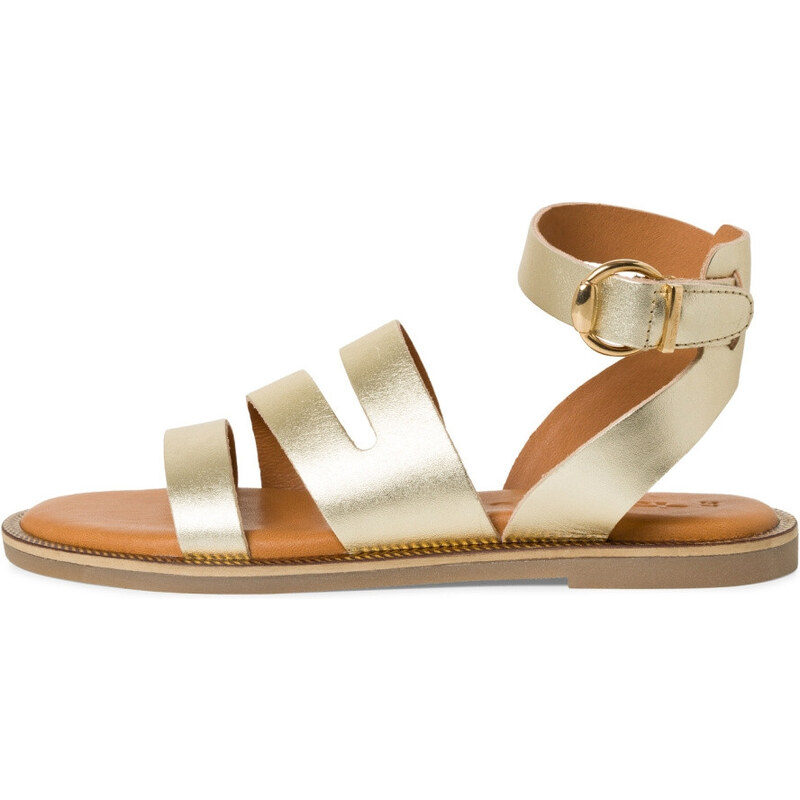 Dámské sandály TAMARIS 28153-42-933 zlatá S4