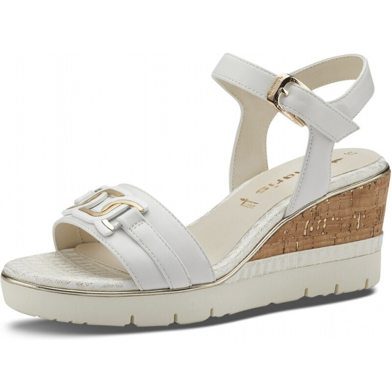 RIEKER Dámské sandály TAMARIS 28702-42-100 bílá 90609667