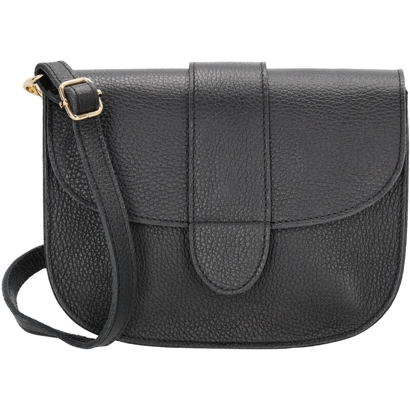 Charm London Černá prošívaná crossbody kabelka „Fame“ 103888566