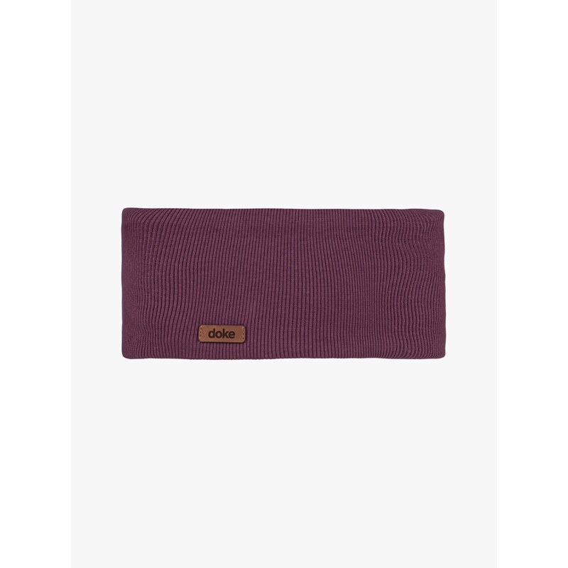 DOKE Dětská čelenka organic RIB Violet 103903172
