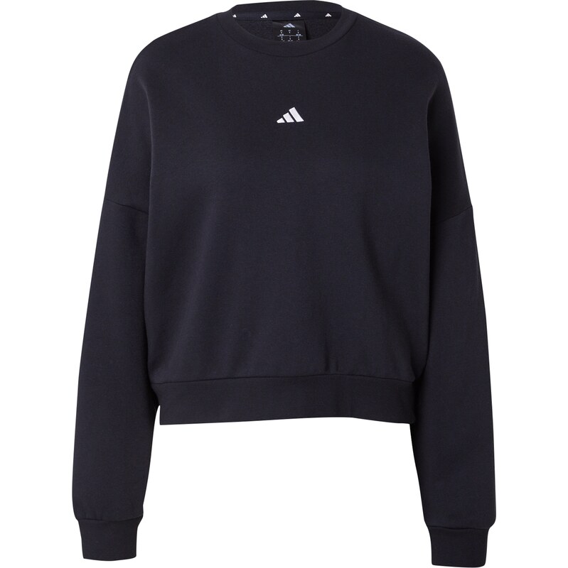 ADIDAS SPORTSWEAR Sportovní mikina černá / bílá