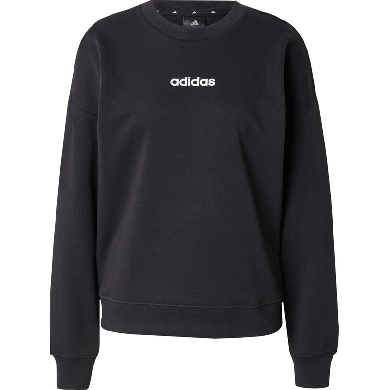 ADIDAS SPORTSWEAR Sportovní mikina černá / bílá