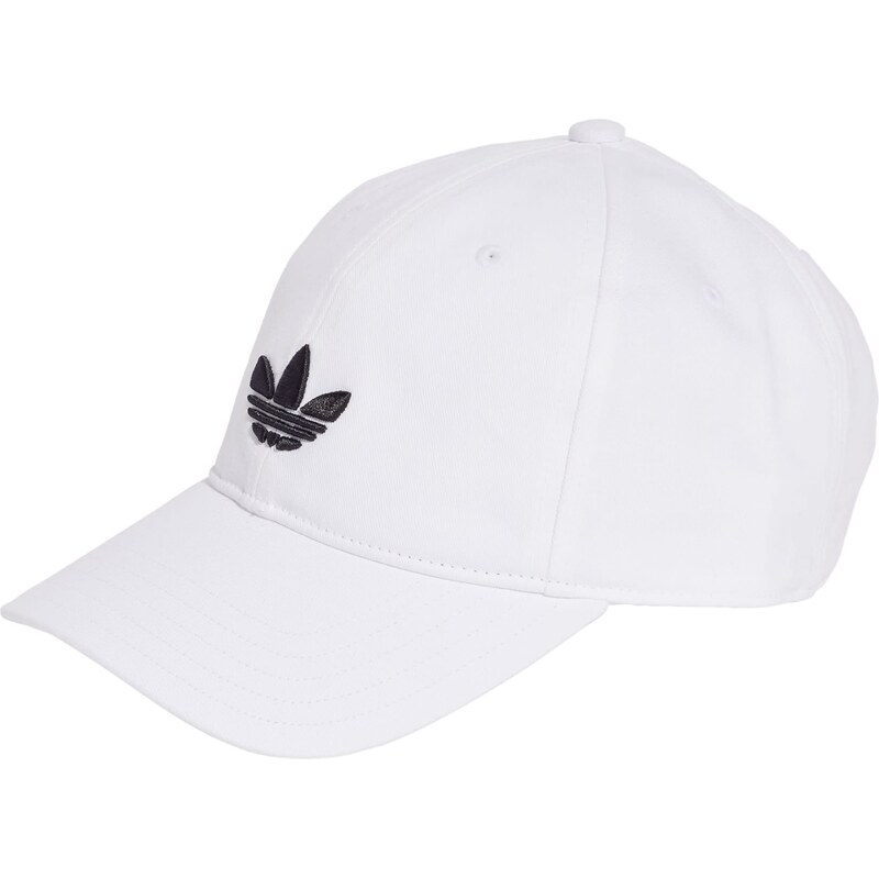 ADIDAS ORIGINALS Kšiltovka Adicolor Classic Trefoil černá / bílá
