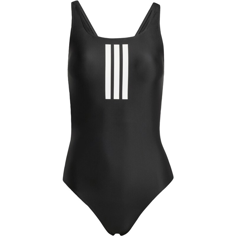 ADIDAS PERFORMANCE Sportovní plavky 3-Stripes V-Back černá / bílá 104839641