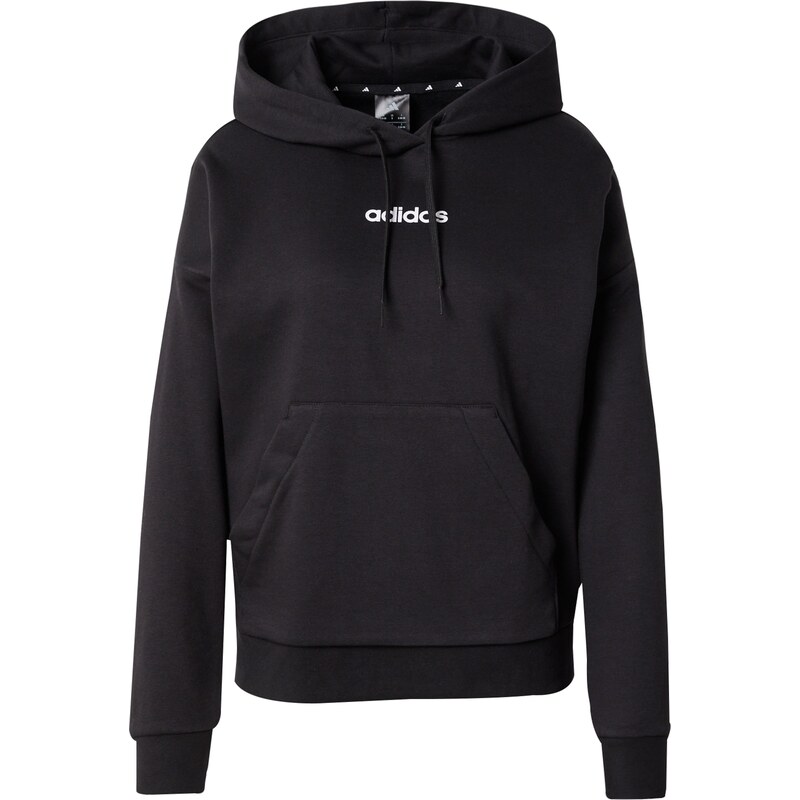 ADIDAS SPORTSWEAR Sportovní mikina černá / bílá