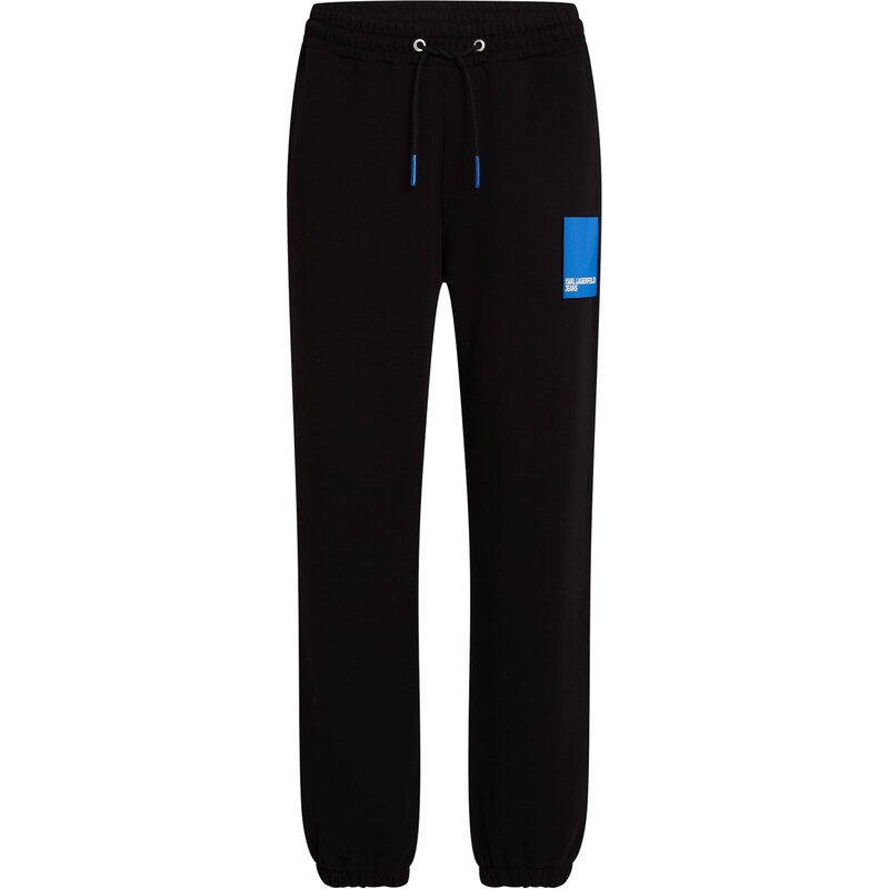 KARL LAGERFELD JEANS Kalhoty královská modrá / černá