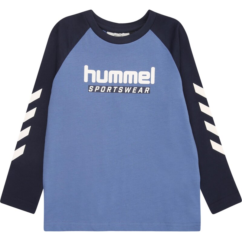Hummel Funkční tričko modrá / námořnická modř / bílá 103892026