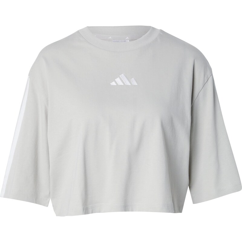 ADIDAS SPORTSWEAR Funkční tričko starobéžová / bílá 103892040
