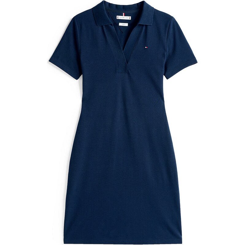 TOMMY HILFIGER Šaty námořnická modř / červená / bílá