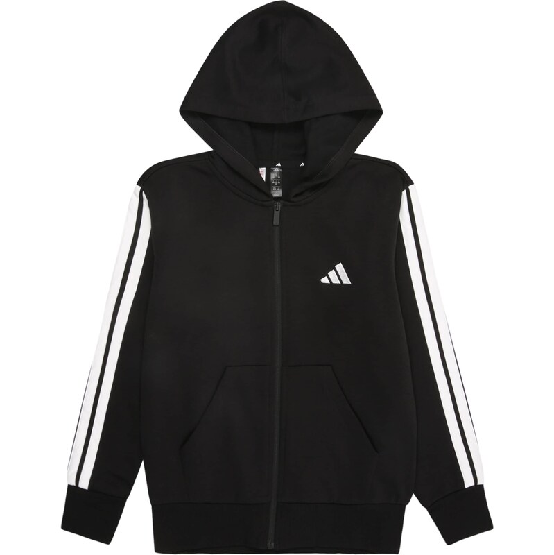 ADIDAS SPORTSWEAR Mikina Essentials černá / bílá