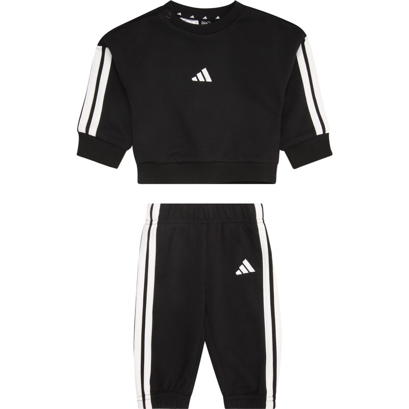 ADIDAS SPORTSWEAR Tepláková souprava Essentials černá / bílá