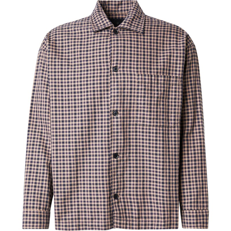 JACK & JONES Košile JPRBLAMADISON noční modrá / brokátová /