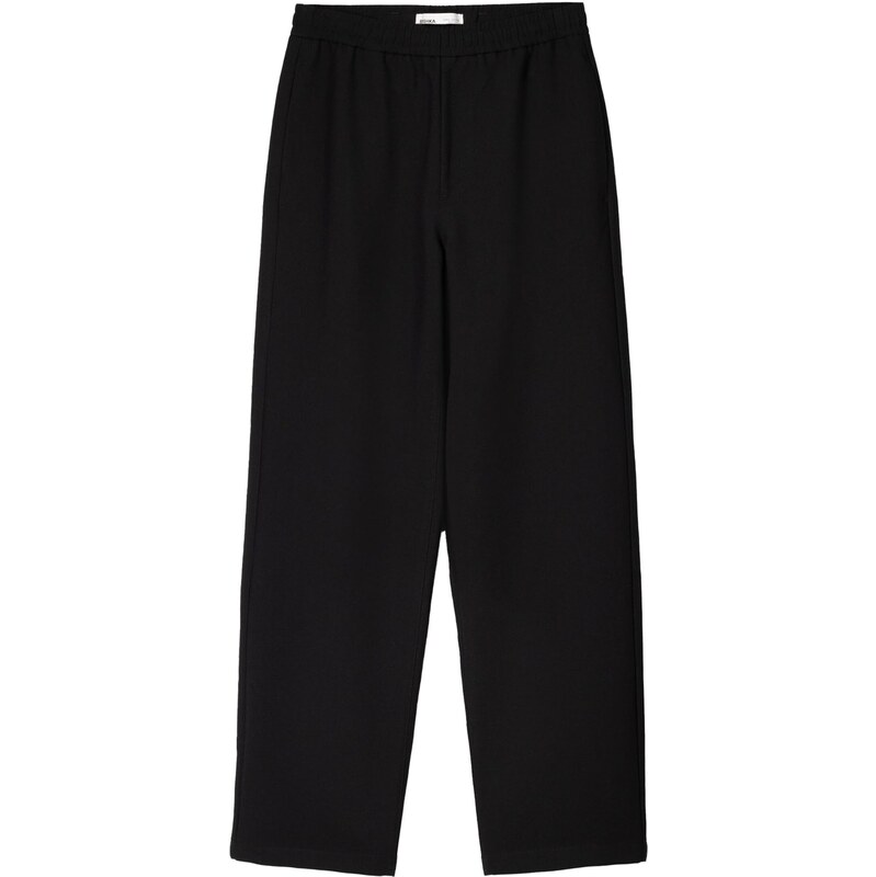 Bershka Kalhoty černá