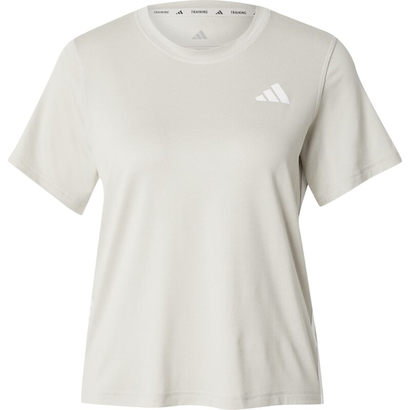 ADIDAS PERFORMANCE Funkční tričko světle šedá / bílá 104330639