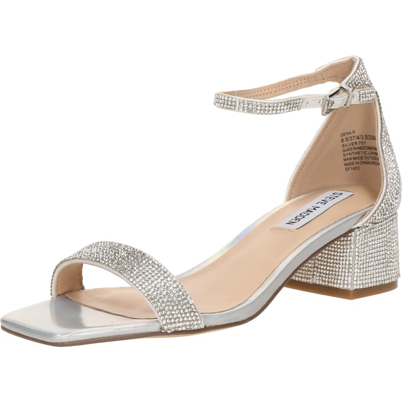 STEVE MADDEN Sandály Gena-R stříbrná