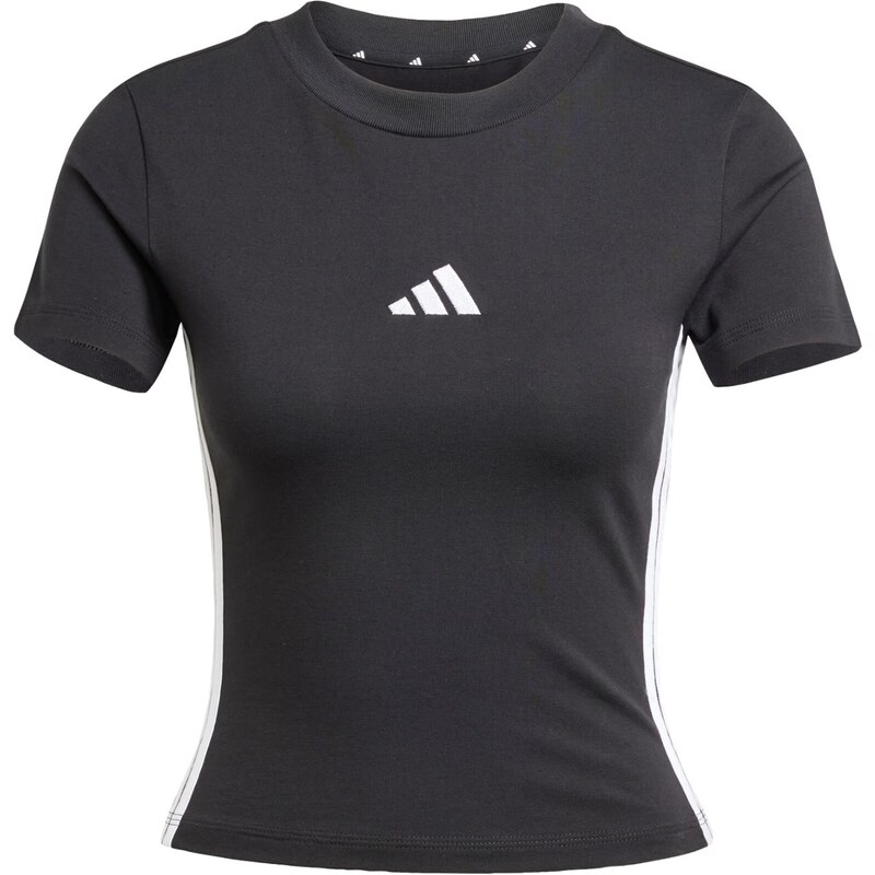 ADIDAS SPORTSWEAR Tričko Essentials černá / bílá 104149541