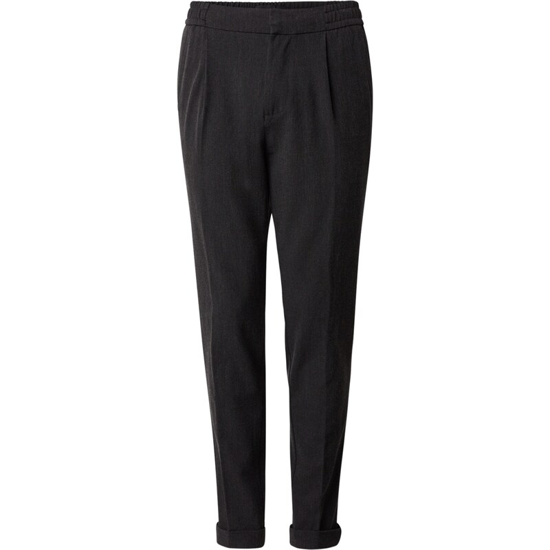 JACK & JONES Kalhoty s puky JPSTACE JJDIEGO antracitová