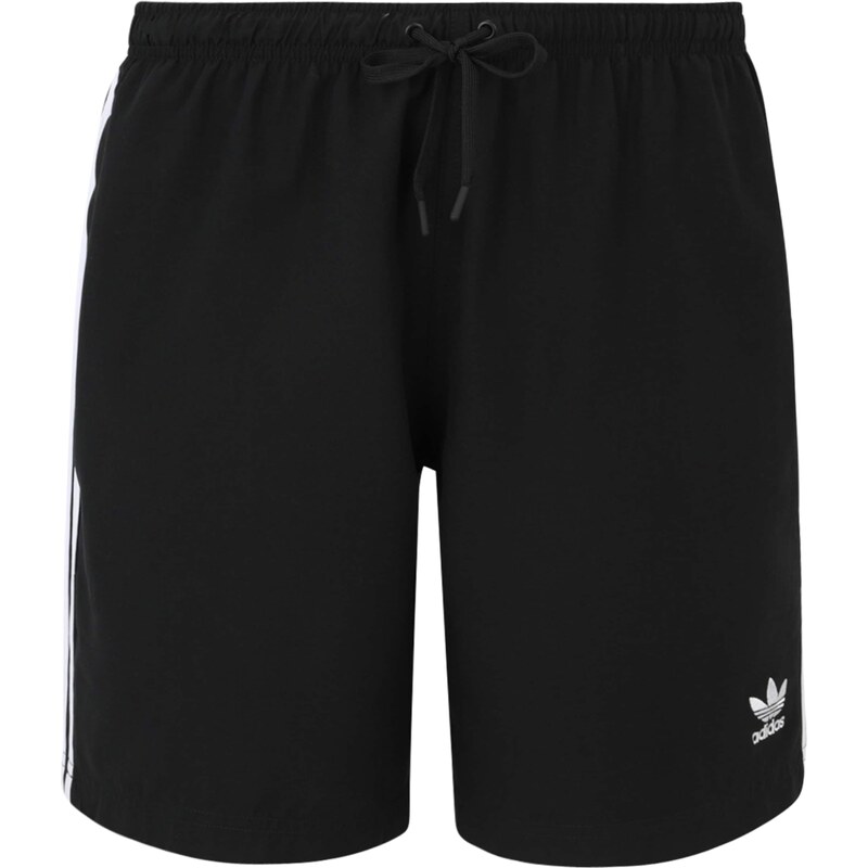 ADIDAS ORIGINALS Plavecké šortky Adicolor černá / bílá 104330570
