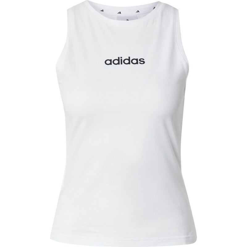ADIDAS SPORTSWEAR Sportovní top Essentials černá / bílá
