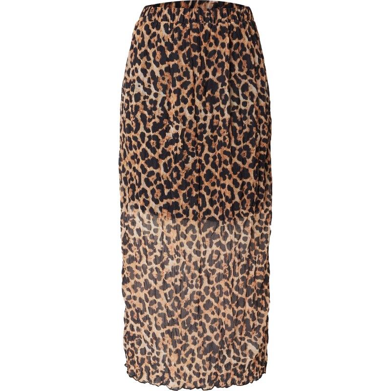 TOPSHOP Sukně hnědá / černá