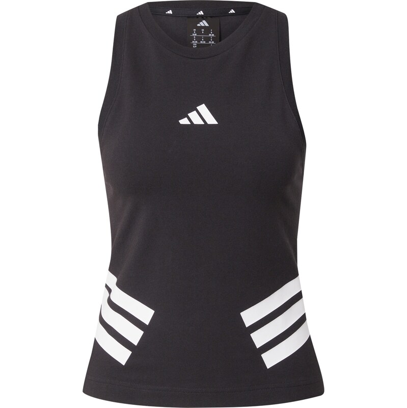 ADIDAS SPORTSWEAR Sportovní top Future Icons černá / bílá