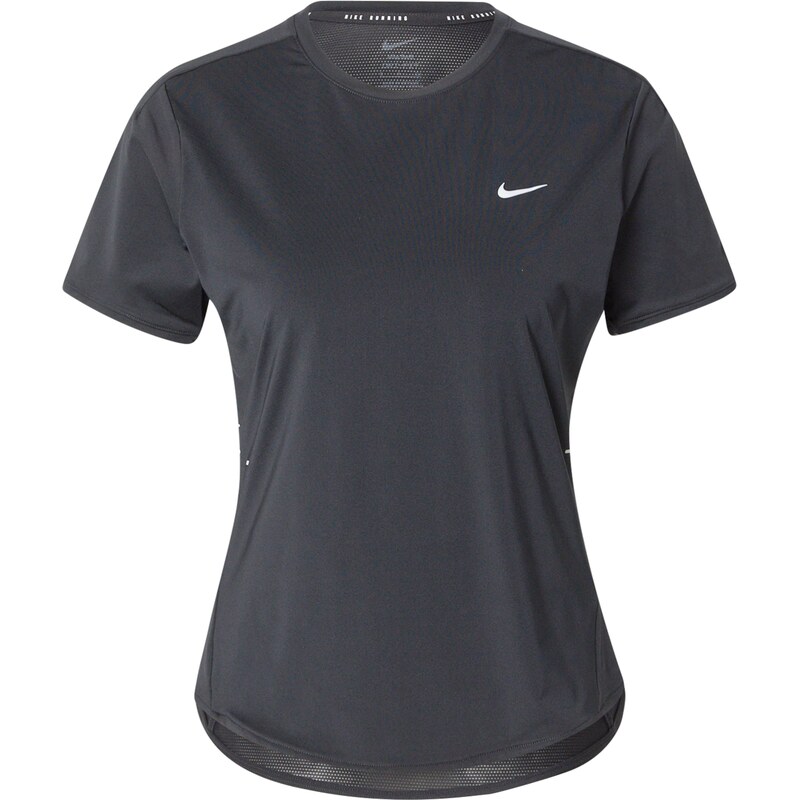 NIKE Funkční tričko Swift světle šedá / černá 105542634