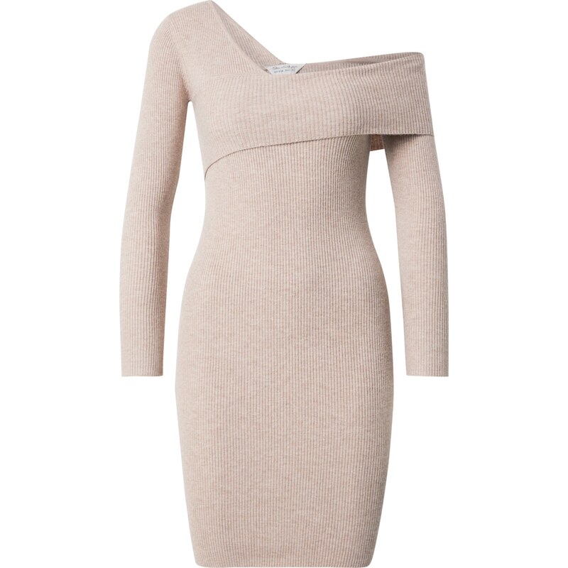 Miss Selfridge Úpletové šaty krémová 104931672