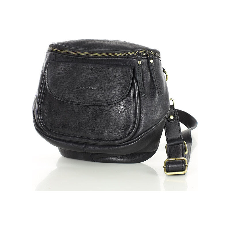 MARCO MAZZINI Černá crossbody taška