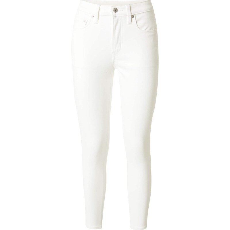 LEVIS  Džíny 721 High Rise Skinny bílá džínovina