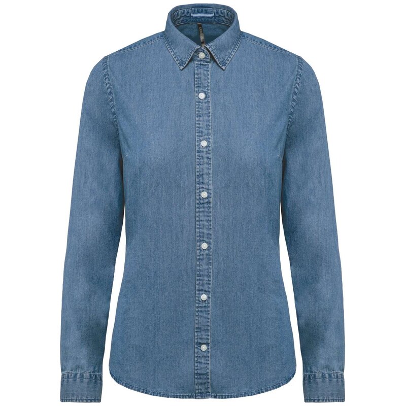 Kariban Dámská denimová košile Washed – 114873059