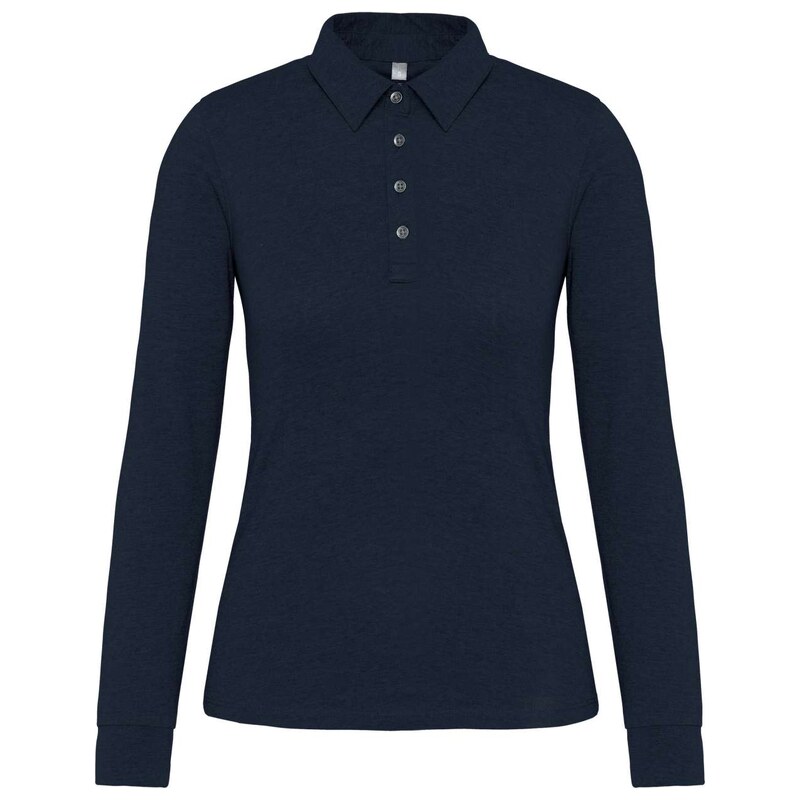 Kariban Dámská polokošile s dlouhým rukávem Knit – 114887806