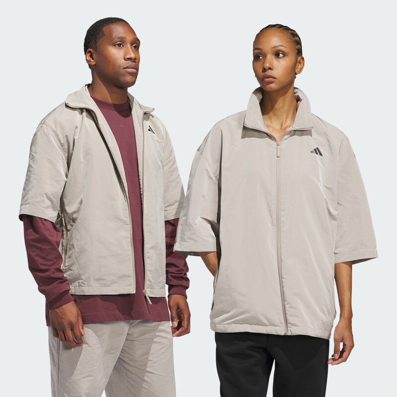 Adidas Košile na rozcvičování se zipem po celé délce