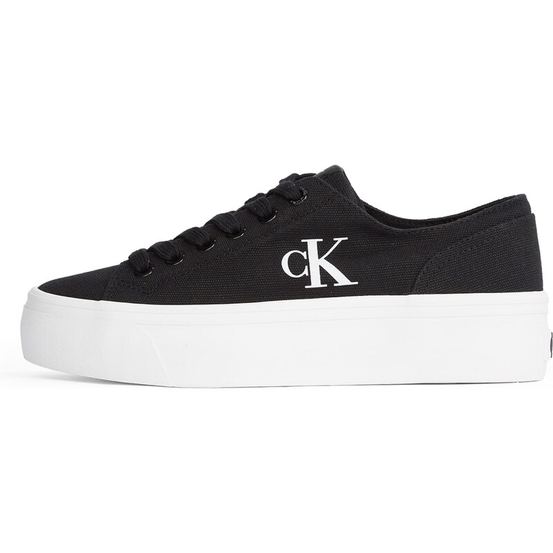 Calvin Klein Tenisky Flatform černá / offwhite