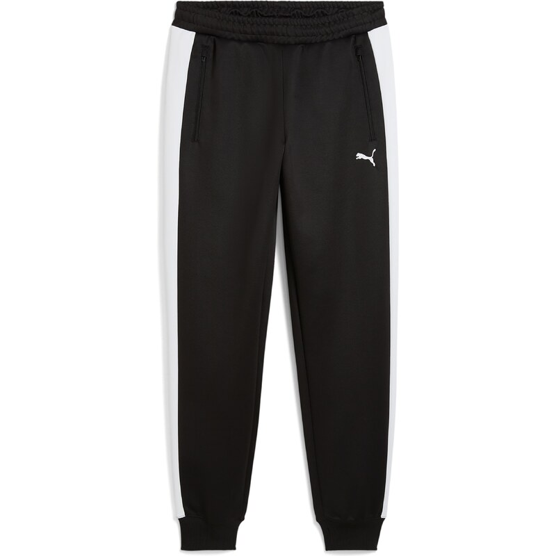 PUMA Sportovní kalhoty T7 Always On černá / bílá