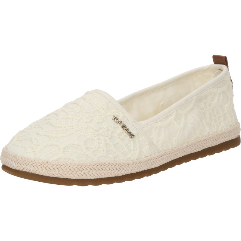 TOM TAILOR Slipper krémová