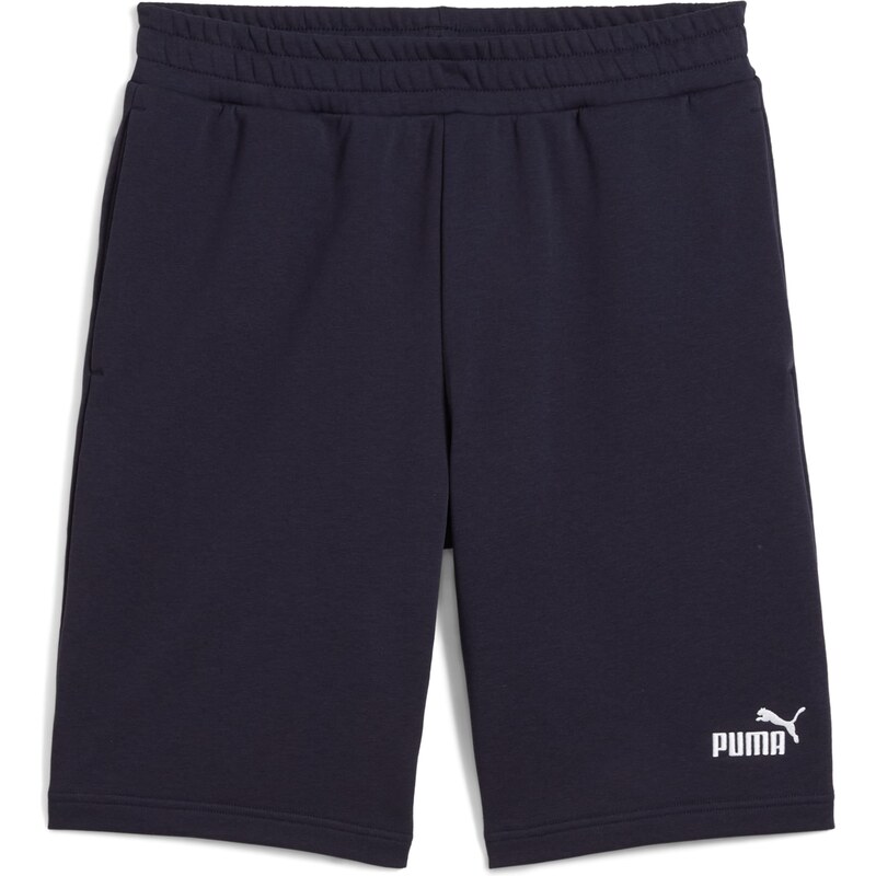 PUMA Sportovní kalhoty ESS No. 1 námořnická modř / bílá