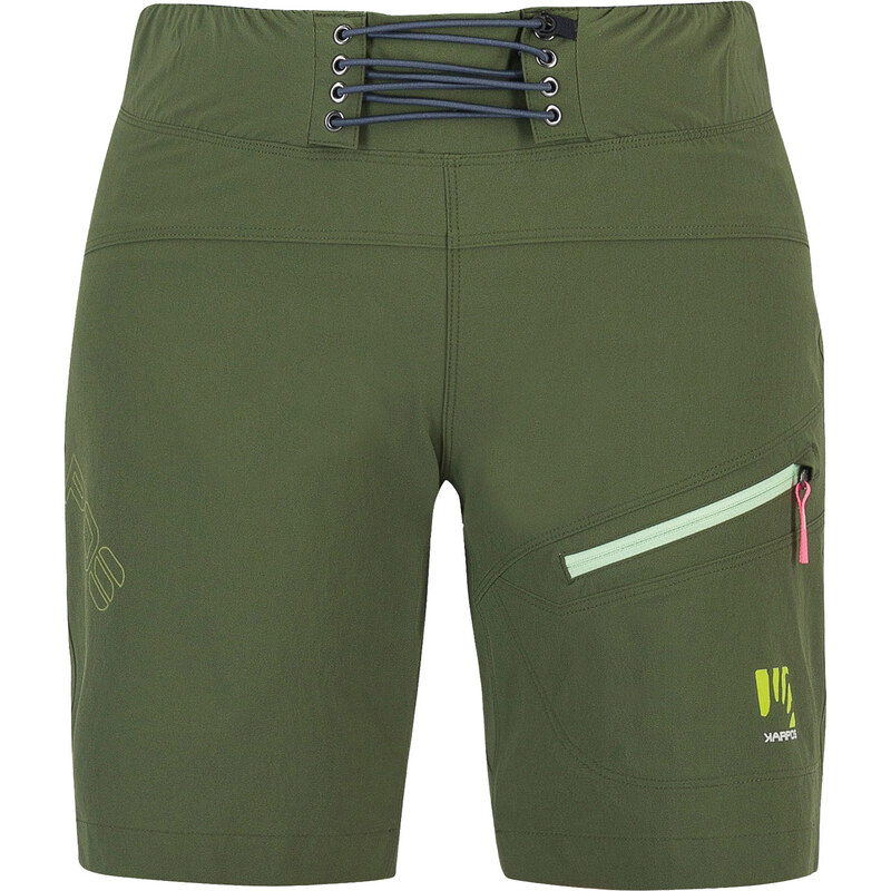 Karpos Val Di Dentro Dámské Bermudy džíny green 112725786