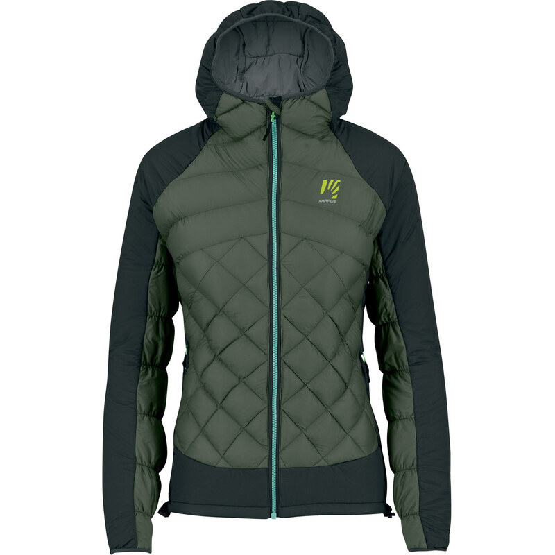 Karpos LASTEI ACTIVE PLUS dámská bunda Thyme/Black Sand