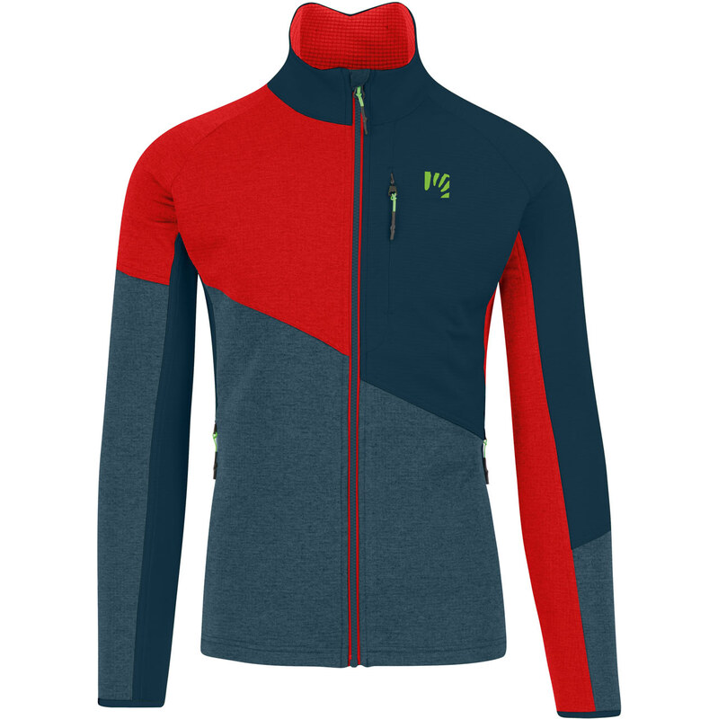 Karpos Federa Mikina Na Zip Stargazer/Midnight/Fiery Red
