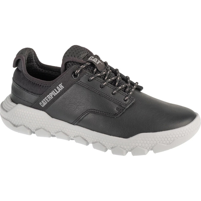 Černé pánské kožené tenisky Caterpillar Hex Lite Leather Černá