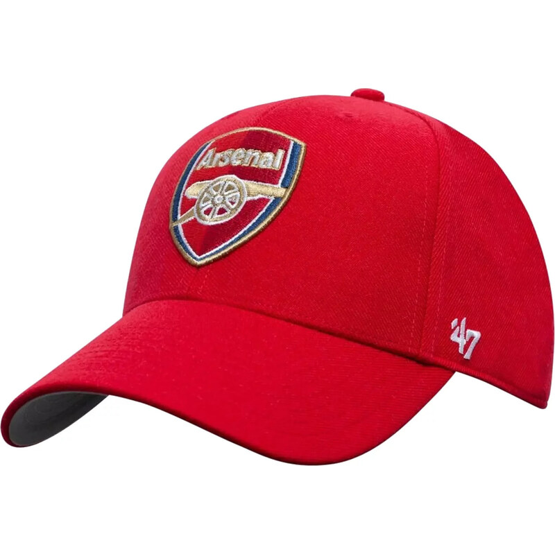 BASIC Červená pánská kšiltovka 47 Brand Arsenal FC MVP Cap